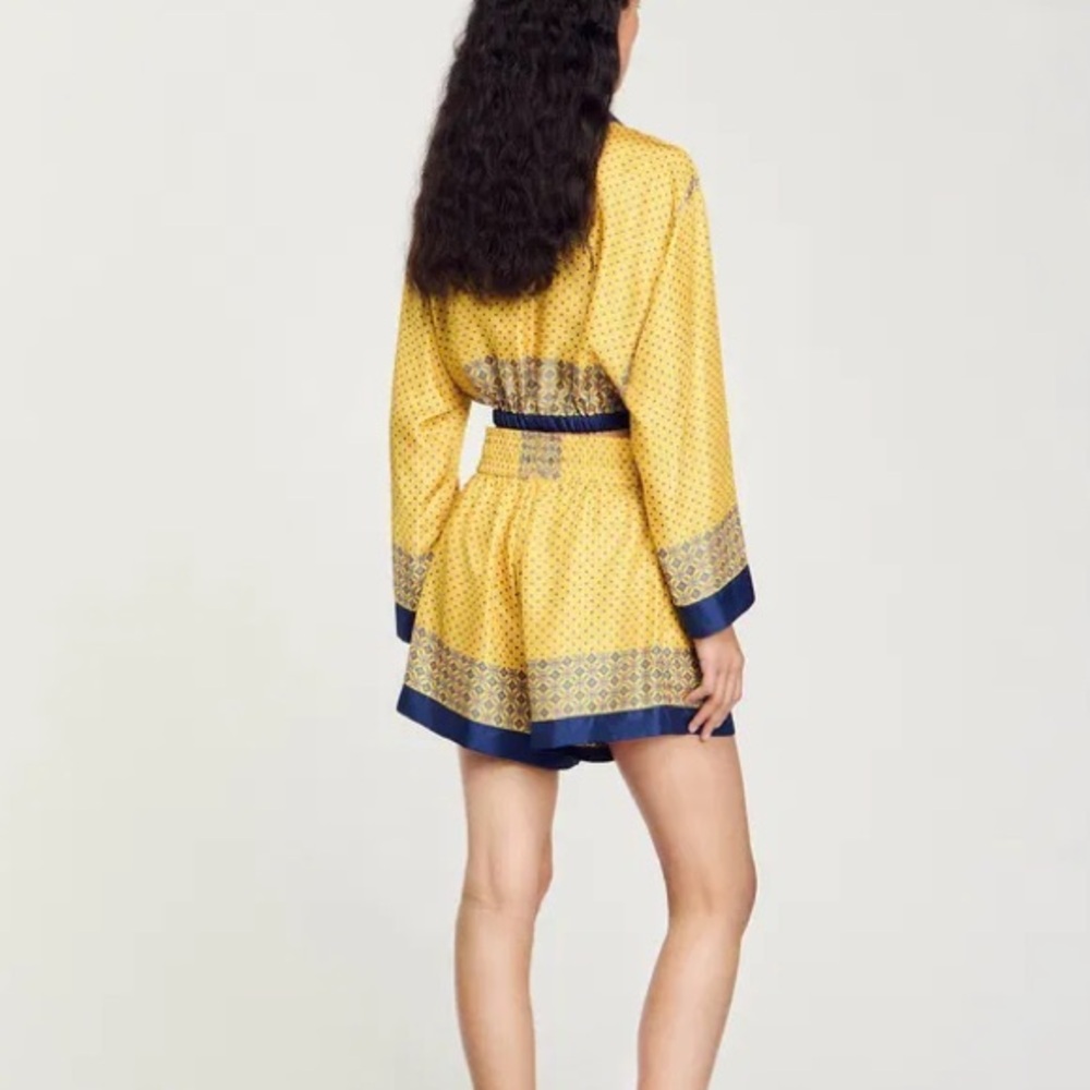 SANDRO NWT Viscose Flowing Shorts size 34/0/XS